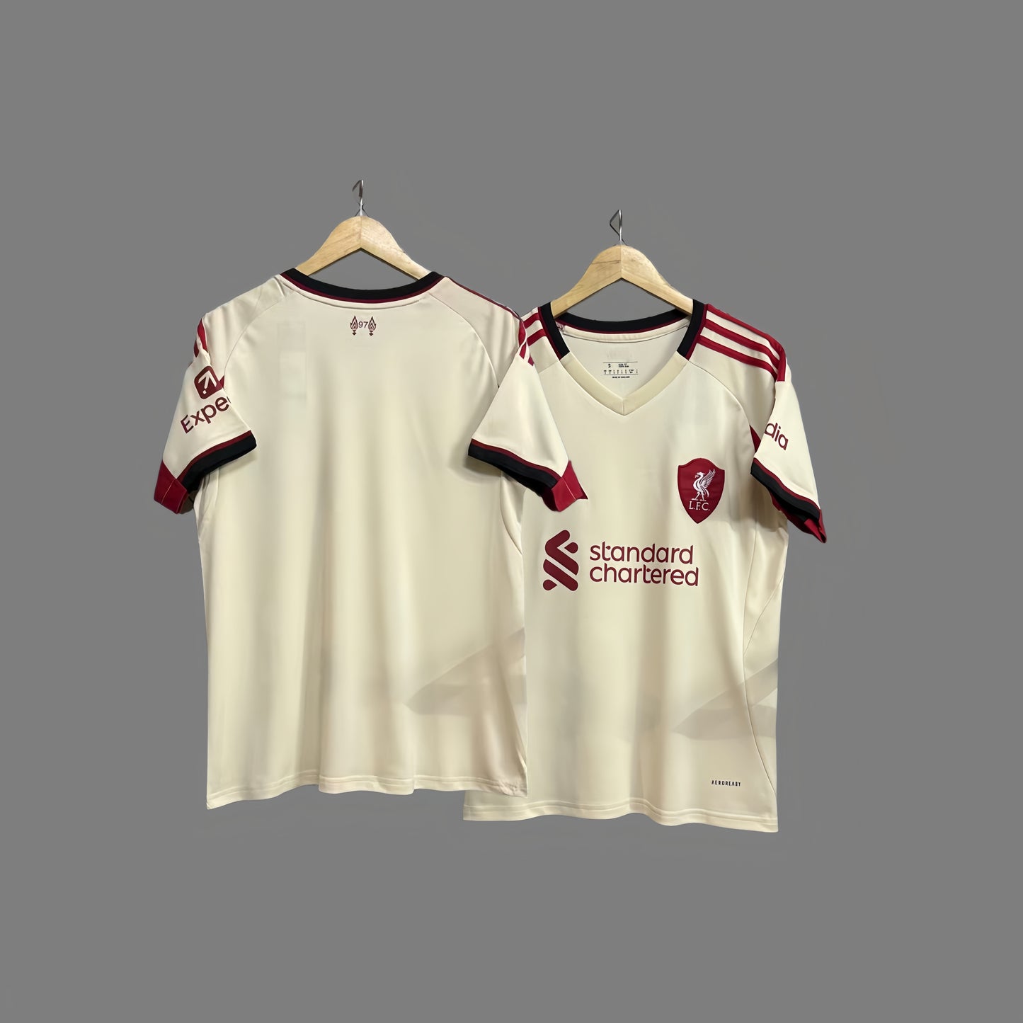 2025 season Liverpool away jersey Van Dijk Salah football jersey
