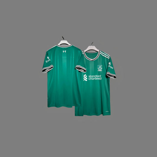 2025 season Liverpool second away jersey Van Dijk Salah football jersey