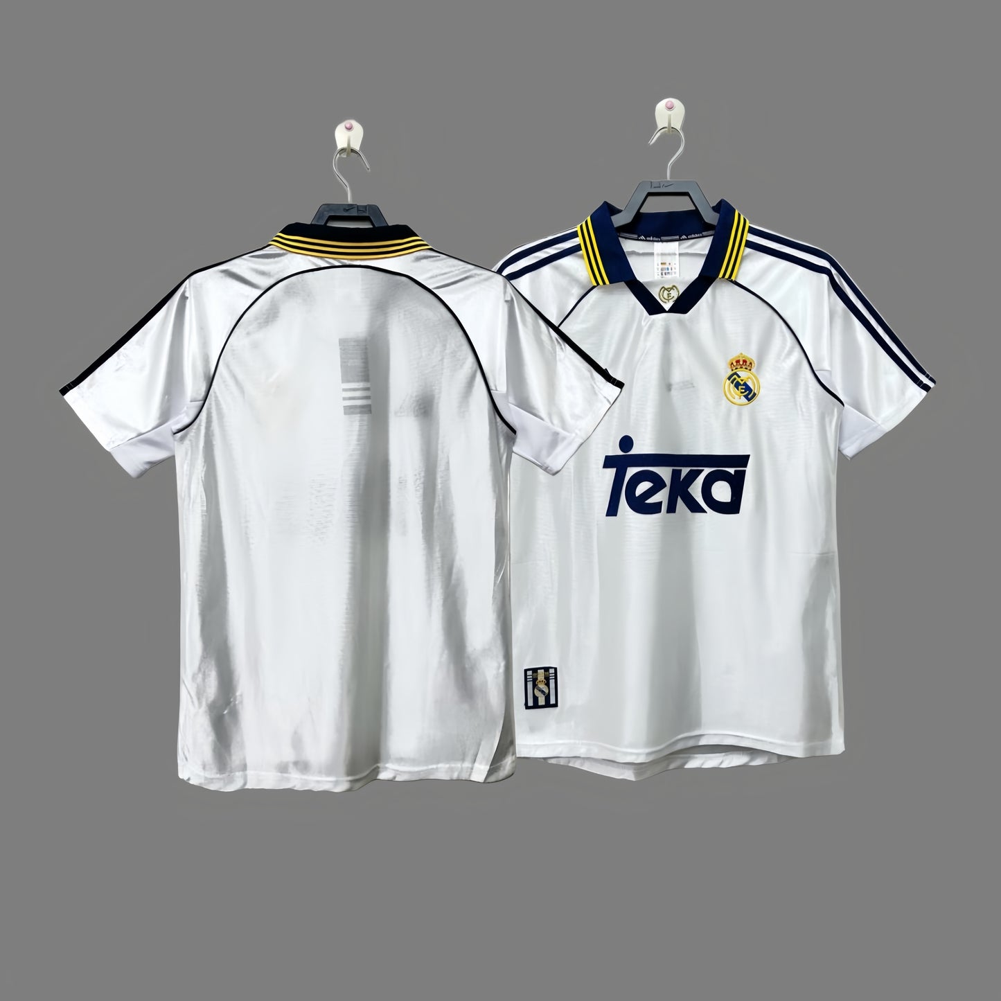 1998-2000 Real Madrid home jersey Raul Guti Redondo classic retro football jersey