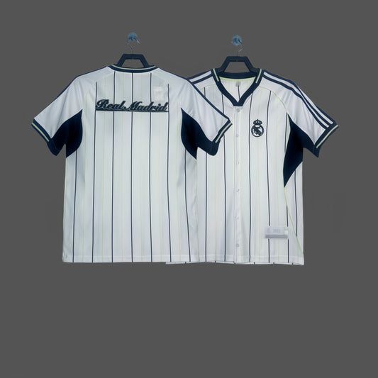 2025 Real Madrid Baseball Jersey