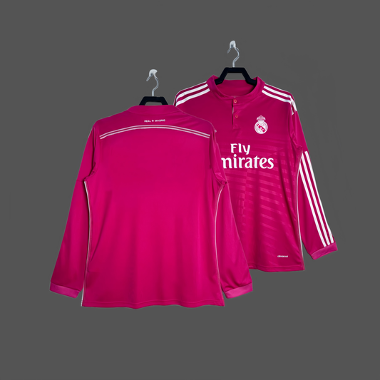 2014 season Real Madrid away long-sleeved classic retro jersey C Ronaldo Ramos jersey