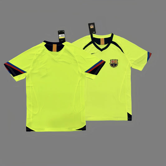 Barcelona 2005 away retro jersey