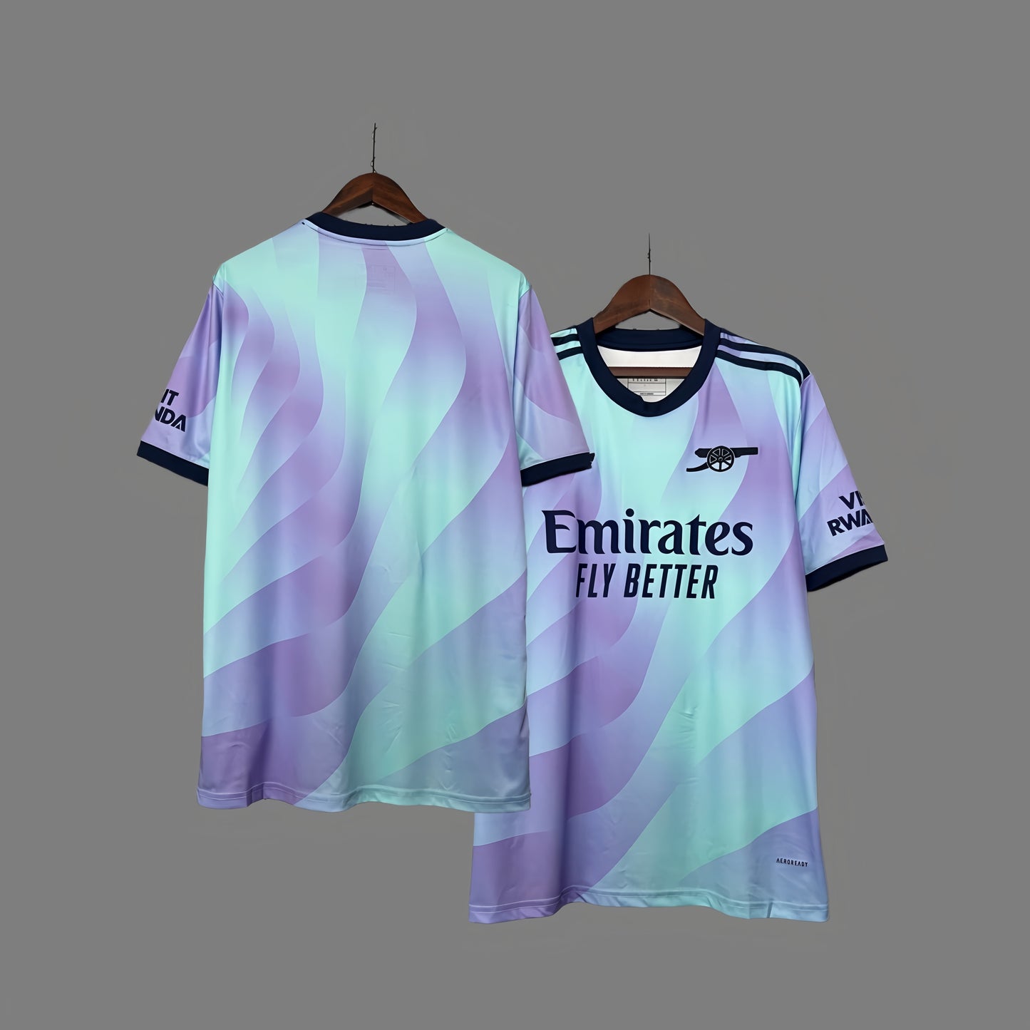 2024 Arsenal Second Away Jersey 41 Rice 29 Haverts Football Uniform