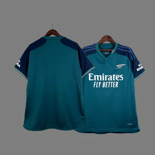 2023 season Arsenal's second away jersey 41 Rice 29 Haverts football uniform
