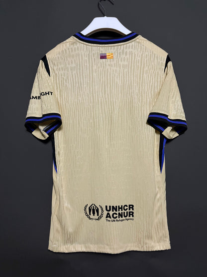 Barcelona 2025 season away player jersey